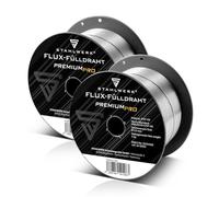 STAHLWERK 2 x fil de soudage MIG MAG fil fourré E71T-GS 1,0 mm S100/D100 1 kg