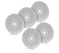 STAHLWERK Lot de 5 disques abrasifs diamantés pour ponceuse en tungstène, ponceuse à électrodes 25 mm