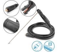 STAHLWERK MMA ARC porte-électrode 200 A 8 m de câble de soudage 25 mm²