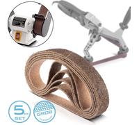 STAHLWERK Non-tissé abrasif Set de 5 grains grossiers 40 x 760 mm