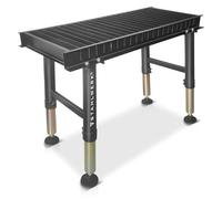 STAHLWERK PCT-1000 ST Table de découpe plasma réglable en hauteur 1000 x 410 mm | Établi découpé par pulvérisation pour la découpe professionnelle du plasma