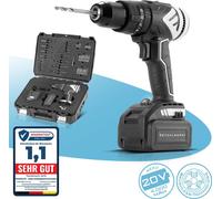 STAHLWERK Perceuse-visseuse à percussion sans fil ASB-20 ST Brushless avec 1 batterie 4 Ah
