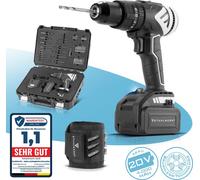 STAHLWERK Perceuse-visseuse sans fil ASB-20 ST avec bracelet magnétique pour artisans Set professionnel