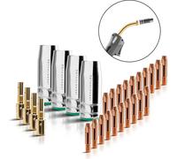 STAHLWERK Pièces d'usure MIG MAG 28 pièces pour torche de soudage 25AK/MB25