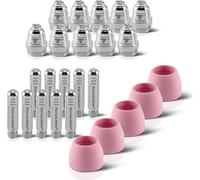 STAHLWERK Pièces d'usure pour torche plasma AG 60 SG 55 Accessoires 25 pièces