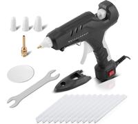STAHLWERK Pistolet à colle HKP-100DT ST avec clapet anti-retour et 100 watts
