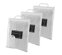 STAHLWERK Porte anti-poussière, jeu de 3 portes en C sas anti-poussière/rideau anti-poussière avec fermeture éclair intégrée