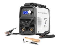STAHLWERK Poste à souder à l'électrode ARC 200 MD - MMA jusqu'à 200 A, utilisation flexible sans gaz, compact & léger, Smart Cooling, Hotstart automatique, fonction Anti-Stick