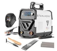 STAHLWERK Poste à souder ARC-200 ST Digital - MMA, main électrique, onduleur IGBT avec puissance 200 A, double carte, fonction Lift-TIG, refroidissement intelligent & protection contre la surchauffe