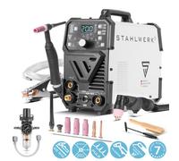 STAHLWERK Poste à souder combiné DC TIG 200 Puls Pro CUT 4-en-1