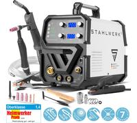 STAHLWERK Poste à souder combiné MTM-200 ST 3-en-1 avec dévidoir de fil synergique 200 A