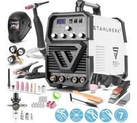 STAHLWERK Poste de soudage AC DC Wig 200 ST IGBT avec découpeur plasma Equipement complet