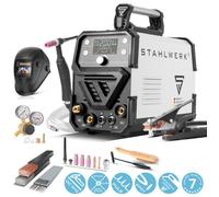 STAHLWERK Poste de soudage DC TIG 200 Puls ST Equipement complet Digital MMA