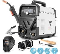 STAHLWERK Poste de soudage FLUX 140 ST Digital avec équipement complet 140 A, Lift-TIG