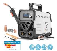 STAHLWERK Poste de soudage FLUX 160 ST Digital avec 160 A, dévidoir de fil synergique