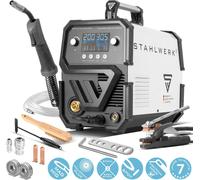 STAHLWERK Poste de soudage MIG MAG 200 ST Digital IGBT gaz de protection avec 200 A