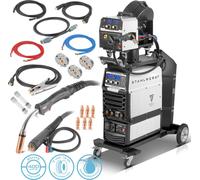 STAHLWERK Poste de soudage MIG MAG 400 Pro IGBT entièrement synergique, refroidi par eau