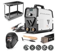 STAHLWERK Poste de soudure ARC 200 Puls Pro 200 A Equipement complet Chariot