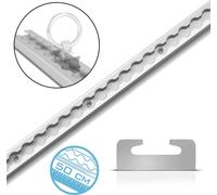 STAHLWERK Rail d'arrimage 50 cm Rail Airlin Rail de fixation en aluminium