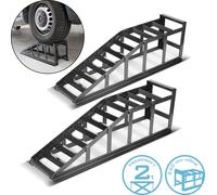 STAHLWERK Rampe d'accès GT-14 ST Lot de 2 avec capacité de charge de 2 tonnes Chevalet d'accès