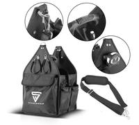 STAHLWERK Sac à outils Sac de montage avec 11 poches extérieures