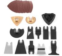 STAHLWERK Set d'accessoires 23 pièces pour outils multifonctions oscillants