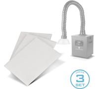 STAHLWERK Set de 3 préfiltres pour aspirateur de fumée FE-150 ST Filtre de rechange