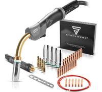 STAHLWERK Set de pièces d'usure MIG MAG Alu 28 pièces pour torches de soudage AK25/MB25