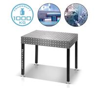 STAHLWERK Table de soudage 3D jusqu'à 1.000 kg D16 Système de trous DIY