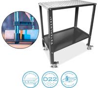STAHLWERK Table de soudage WT-960 ST 915 x 457 mm Table de montage avec capacité de charge de 200 kg