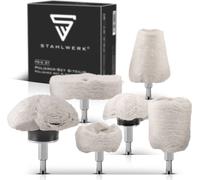 STAHLWERK Têtes de polissage universelles PS-6 ST pour perceuses sans fil et perceuses électriques Set de 6 pièces