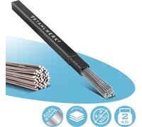 STAHLWERK Tiges de soudage TIG acier inoxydable ER307Si 2,4 mm x 500 mm 2 kg