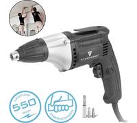 STAHLWERK Visseuse pour cloisons sèches TBS-550 ST 550 W, 0 - 5500 tr/min Visseuse rapide