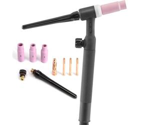 STAHLWERK WP-17V Torche universelle Lift-Tig/Torche de soudage avec faisceau de 4 m et mandrin de 9 mm