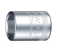 Stahlwille Douille 6 pans extérieurs 01010008 - 8 mm, longueur 23 mm, prise 1/4 (6,3 mm) - 1 pc