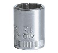 Stahlwille 40 D 13 01030013 6 pans double Douille 13 mm 1/4\ (6.3 mm)