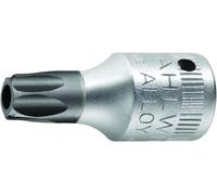 Stahlwille 44 KTXB T 25 SCHRAUBENDREHEREINSATZ 1/4 ZOLL - MIT BOHRUNG 01351025 1/4\ (6.3 mm) Embout de tournevis T 25 1/4\