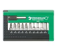 Stahlwille 1203 BIT-SET FUER ELEKTRONISCHE BOHRMASCHINEN 96080115 Jeu dembouts