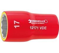 Stahlwille 12171 VDE-17 02380017 6 pans double Douille 17 mm 3/8 (10 mm)