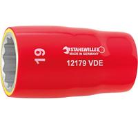 Stahlwille 12179 VDE-22 03370022 6 pans double Douille 22 mm 1/2\ (12.5 mm)