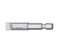 Stahlwille 1242-1250 Embouts tournevis Stahlwille Nr. 1244, 0,8 x 4,0 mm, Hexagonal E 6,3 mm Quantité:1