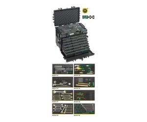 Stahlwille 13221 WT/TS Kit AOG pour avions, dans coffre à outils à roulettes réf. 13217 163 Werkzeuge 29 kg Quantité:1