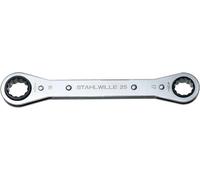 Stahlwille Clé à cliquet annulaire double 41131011 – 10 x 11 mm