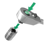 Stahlwille 416QR 11261010 Cliquet réversible 1/4\ (6.3 mm)