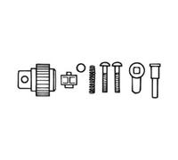 Stahlwille 4350 19020000 Set de pièces de rechange Propulseur 3/8\ (10 mm), 1/4\ (6.3 mm) 1 pc(s)