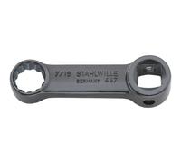 Stahlwille 447A 7/16 02470028 Adaptateur 6 pans double
