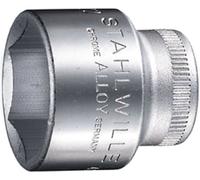 Stahlwille Lot de 10 douilles en acier haute performance 02110011 456, entraînement 3/8", taille 11 mm, longueur 27 mm