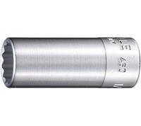 Stahlwille Douille 460 A 1/2 02620032 – 6 pans double 1/2"/3/8" (10 mm)