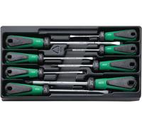 Stahlwille 4892 SATZ DRALL-SCHRAUBENDREHER M. DREIKOMPONENTENGRIFF Jeu de tournevis