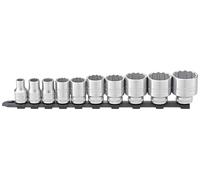 Stahlwille Jeu de clés à douilles Stahlwille 1/2 avec barre de clips 10-32 mm 10 pièces Quantité:1